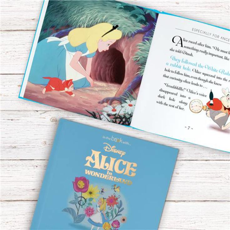 Timeless Alice In Wonderland Personalised Book product image