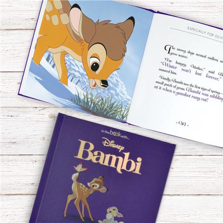 Timeless Bambi Personalised Book product image