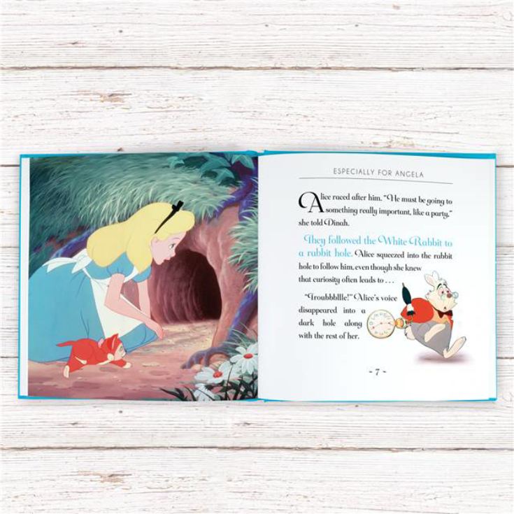Timeless Alice In Wonderland Personalised Book product image