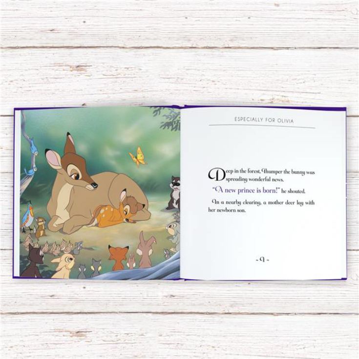 Timeless Bambi Personalised Book product image