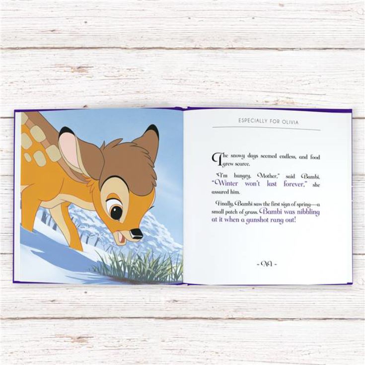 Timeless Bambi Personalised Book product image