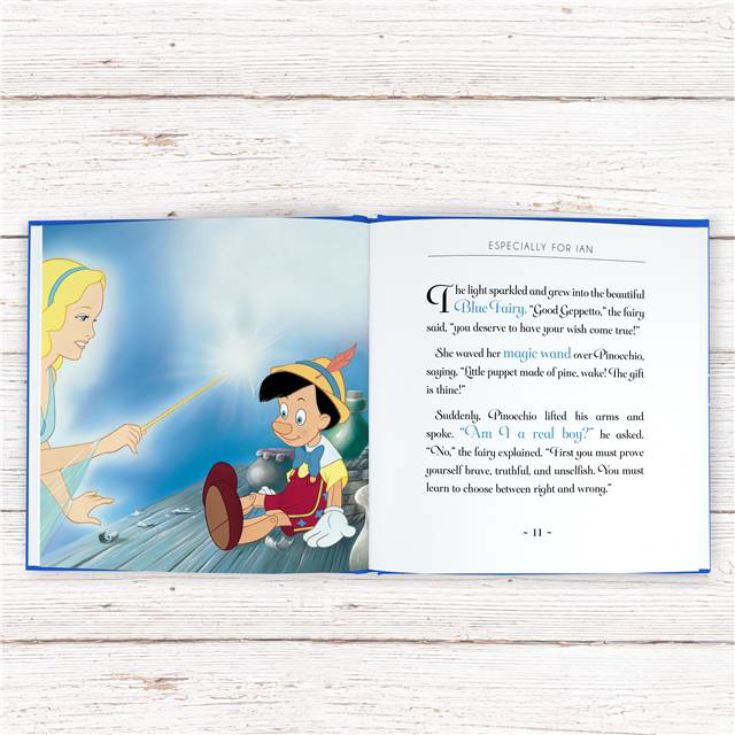 Timeless Pinnochio Personalised Book product image