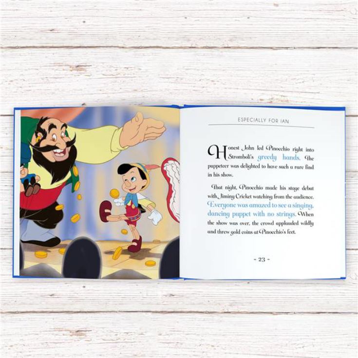 Timeless Pinnochio Personalised Book product image