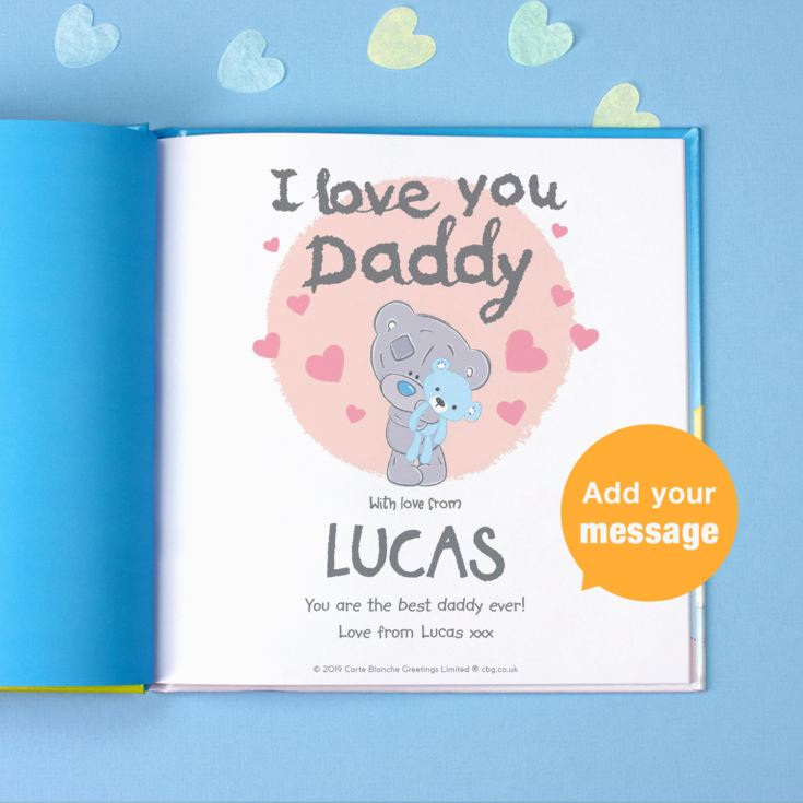 Personalised Tiny Tatty Teddy I Love You Daddy Book product image