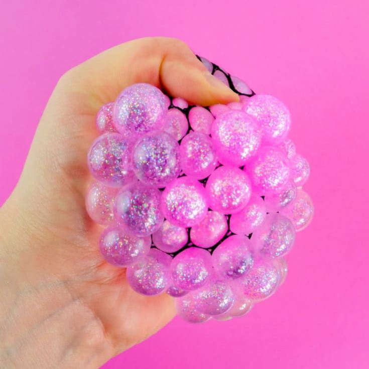 Glitter Squishy Mesh Ball product image