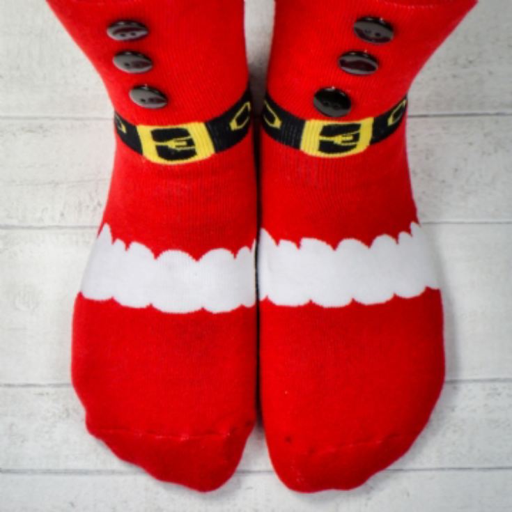 Santa Boot Slipper Socks product image