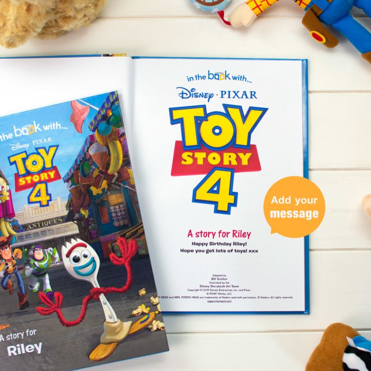 Personalised Disney Pixar Toy Story 4 Story Book product image