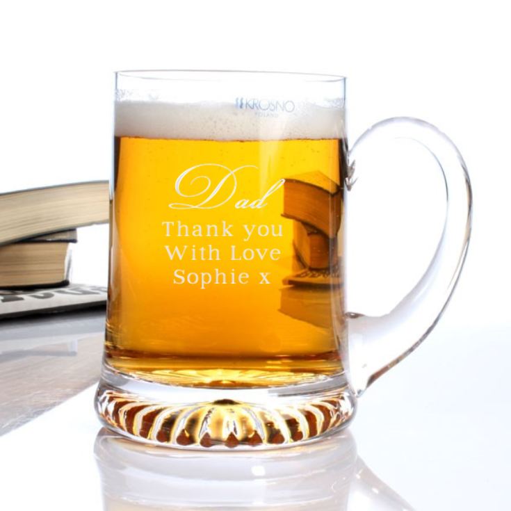 Father's Day Personalised Traditional Pint Tankard product image