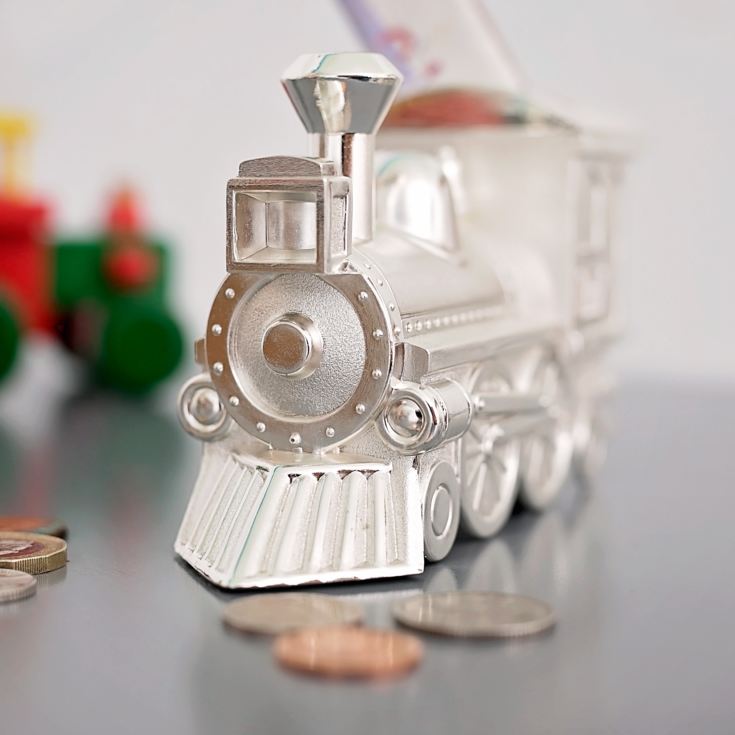 Personalised Page Boy Train Money Box product image