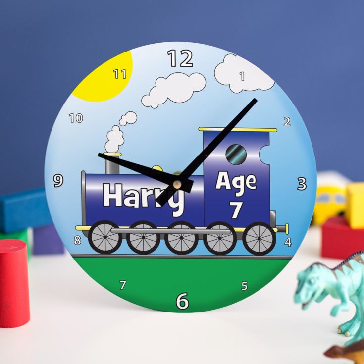 Train Personalised Clock product image