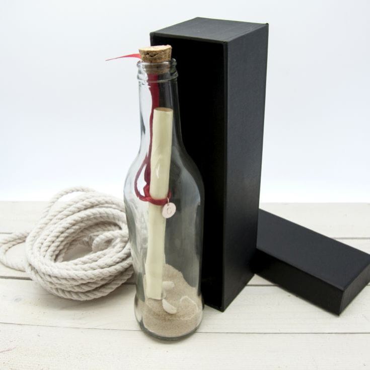 Personalised Create Your Own Luxury Message In A Bottle product image