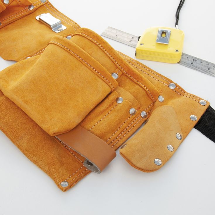 Personalised 11 Pocket Leather Tool Belt product image