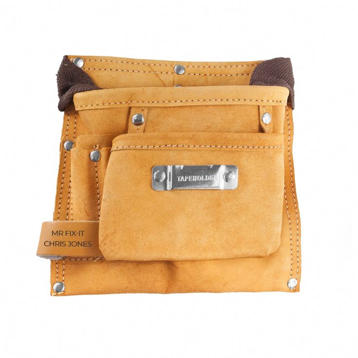 Personalised 6 Pocket Leather Tool Belt product image
