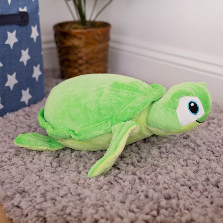 Personalised Embroidered Cuddly Green Turtle product image