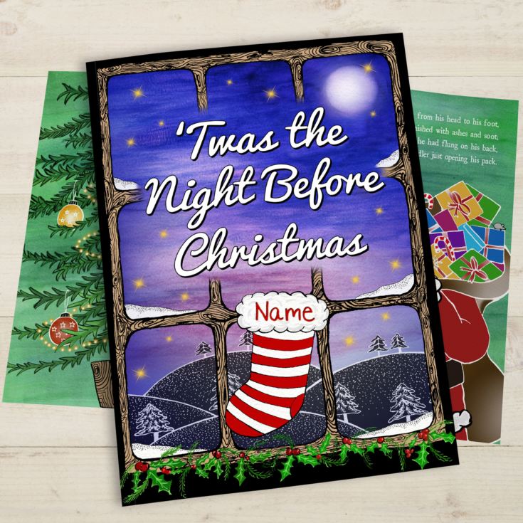 Twas the Night Before Christmas Personalised Book product image