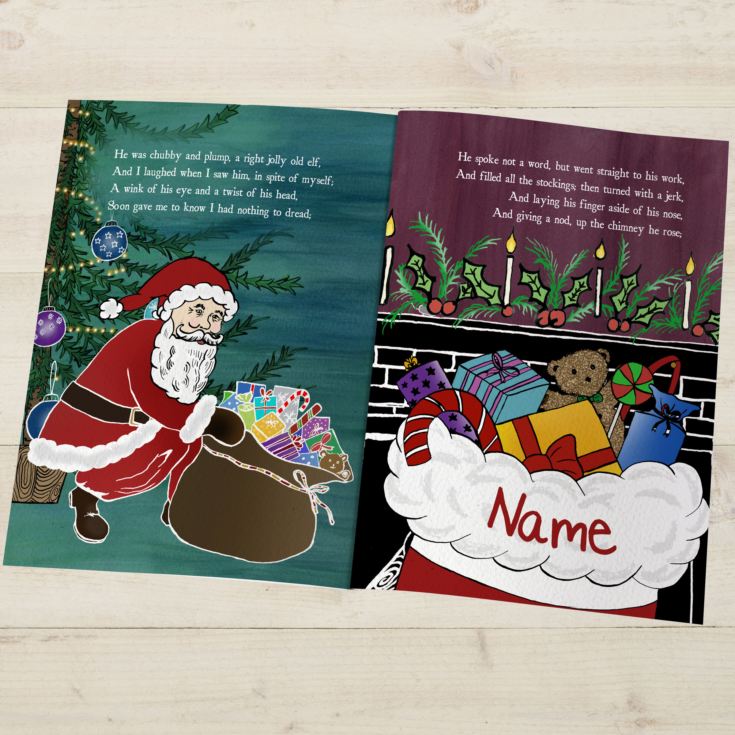 Twas the Night Before Christmas Personalised Book product image