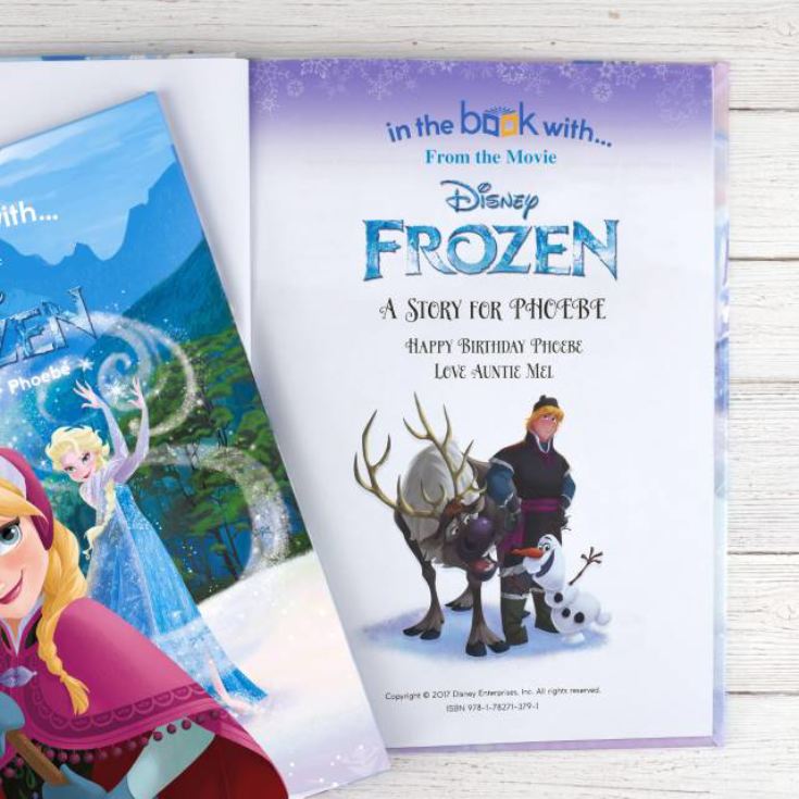 Personalised Disney Frozen Adventure Book product image