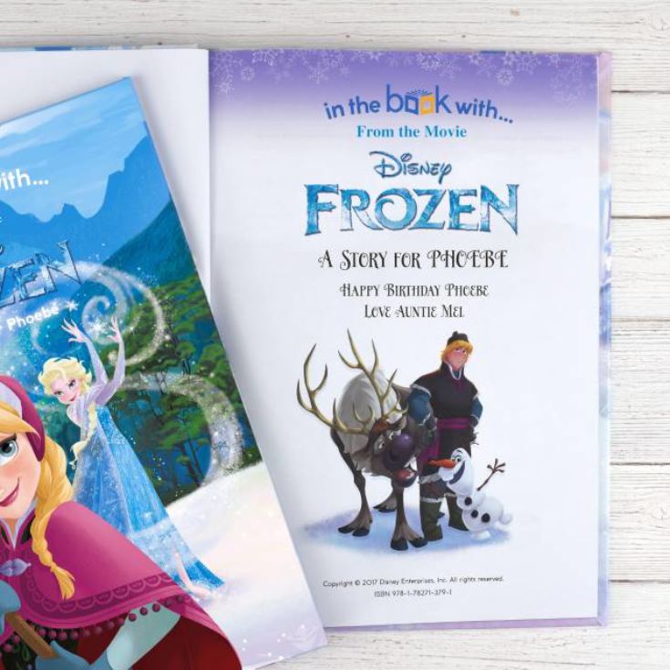 Personalised Disney Frozen Adventure Book - Large Hardback product image