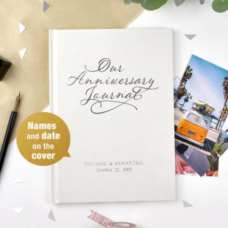 Our Anniversary Personalised Journal product image