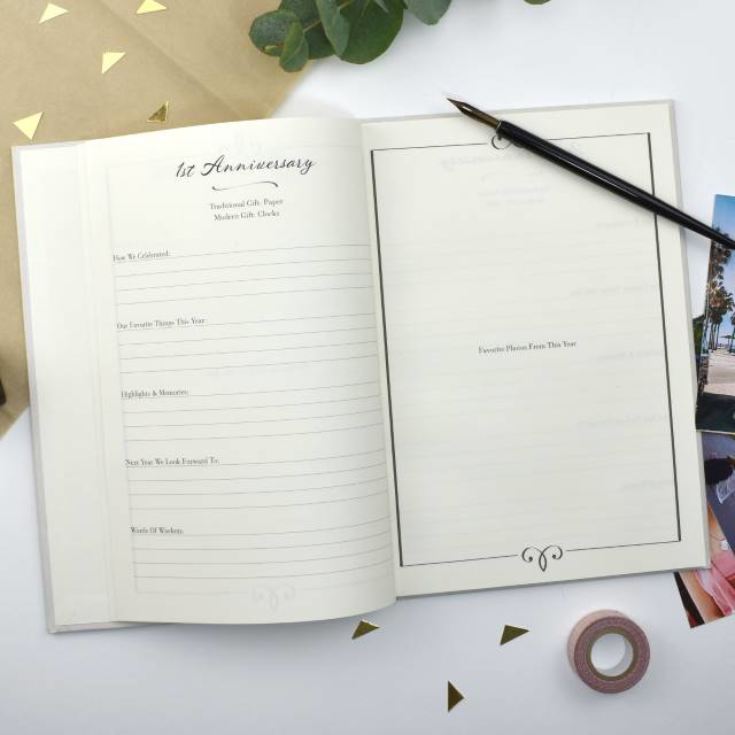 Our Anniversary Personalised Journal product image