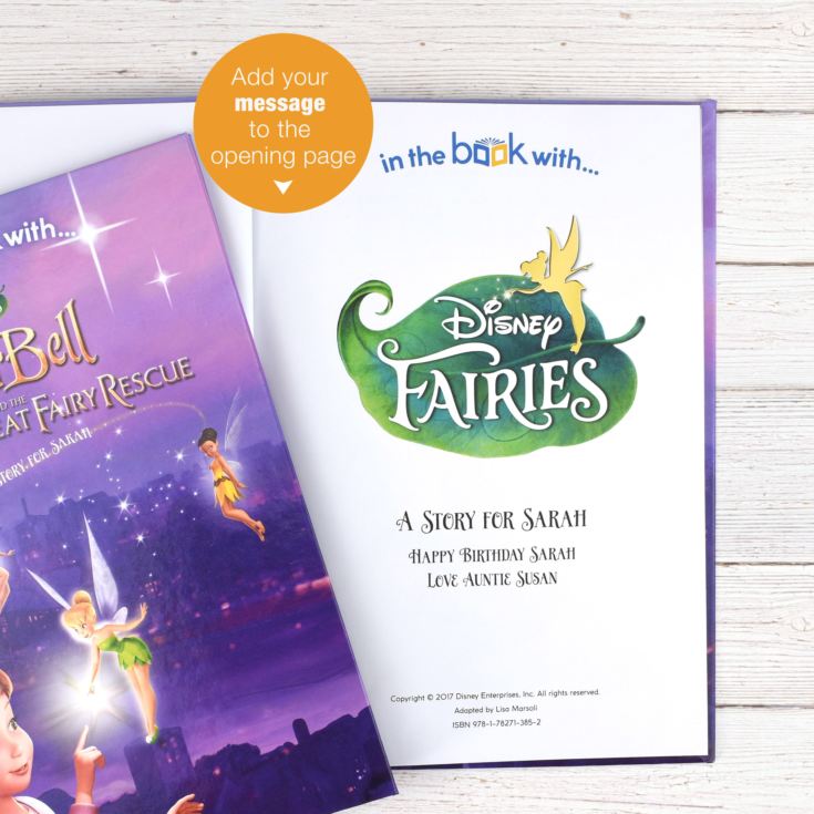 Personalised Disney Fairies Story Book product image