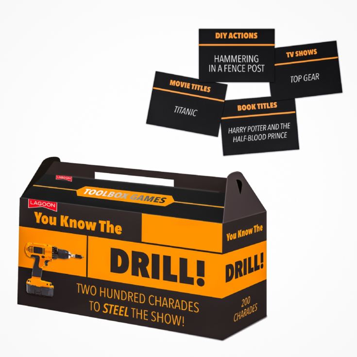 You Know The Drill Charade Card Game product image