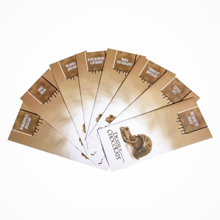 Death By Chocolate Murder Mystery Dinner Party Game product image