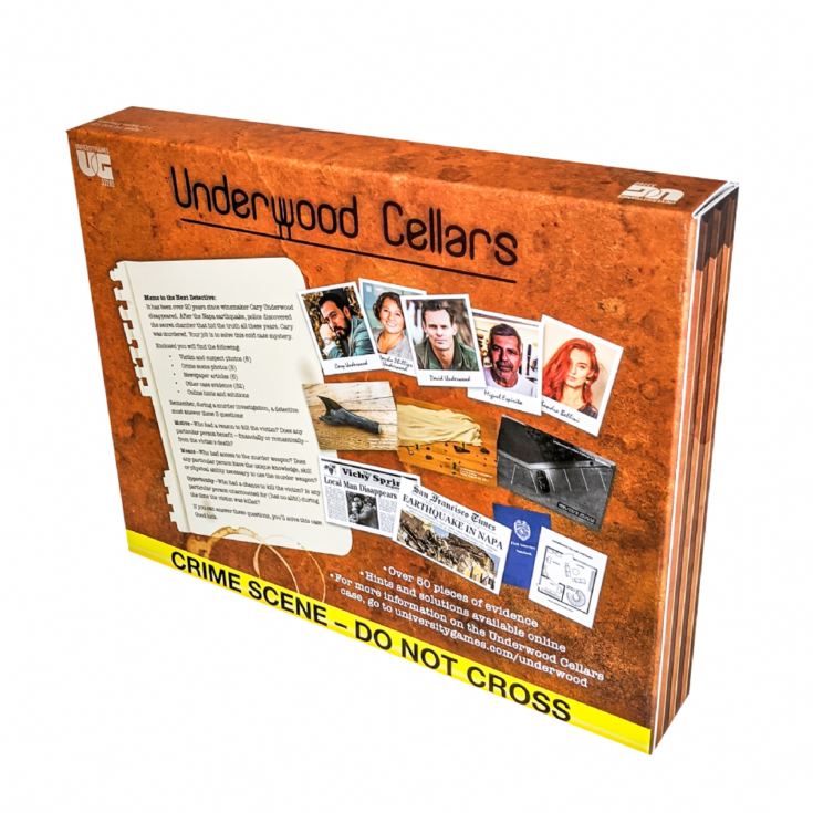Murder Mystery Party Case Files - Underwood Cellars  product image