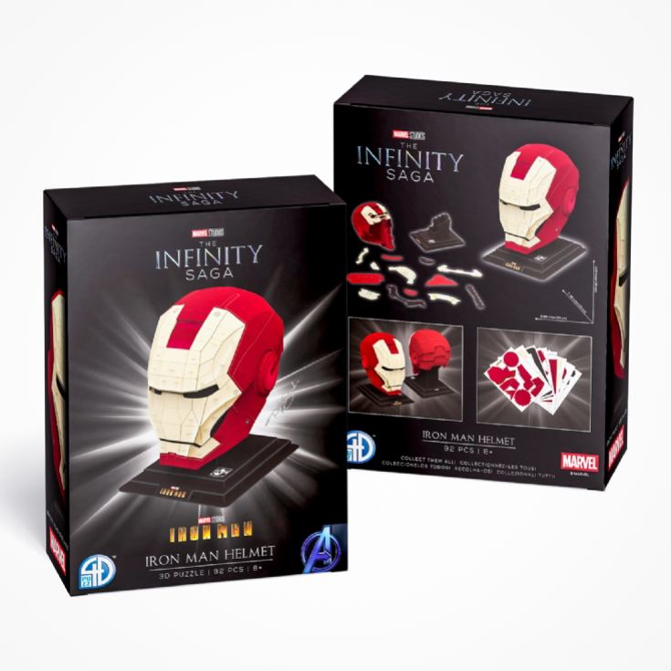 Marvel Studios Iron Man Helmet 3D Puzzle The Gift Experience