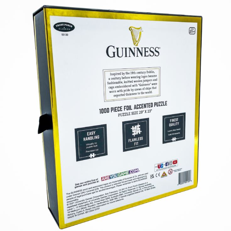 Guinness Retro 1000 Piece Puzzle product image