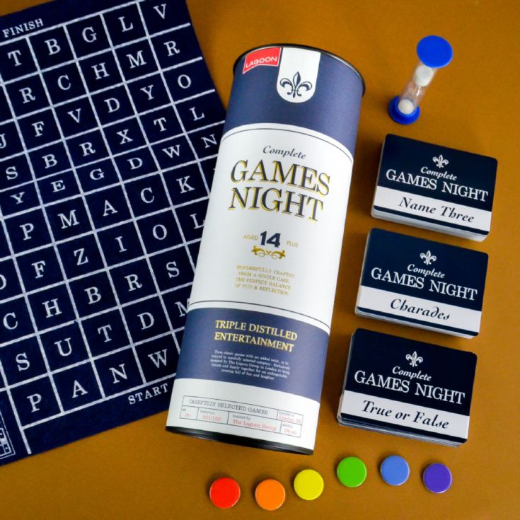 Complete Games Night in Whiskey Gift Box product image