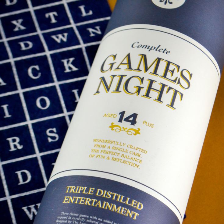 Complete Games Night in Whiskey Gift Box product image