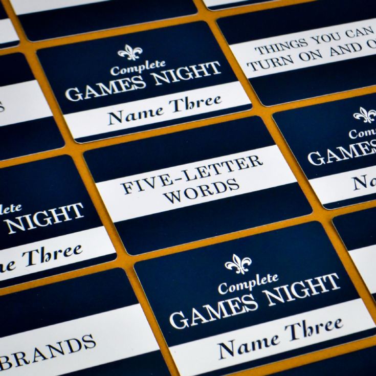 Complete Games Night in Whiskey Gift Box product image