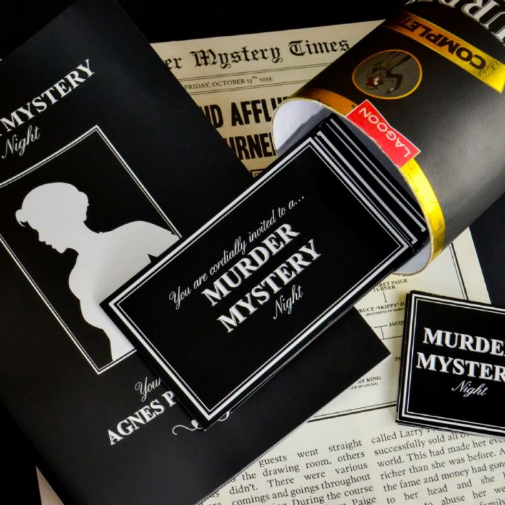 Complete Murder Mystery Night in Whiskey Gift Box product image