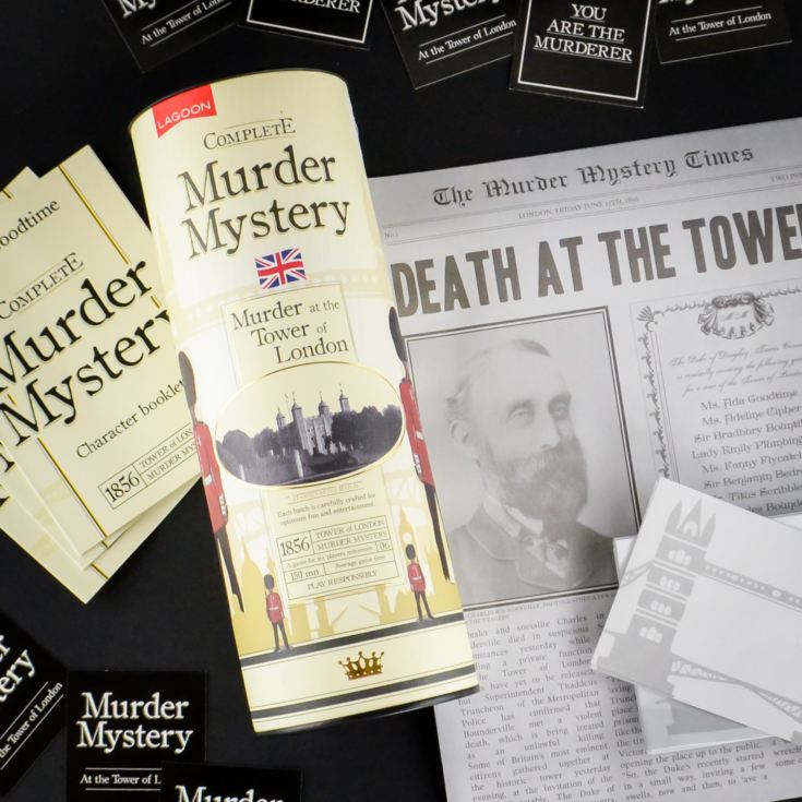 Tower of London Complete Murder Mystery in Whiskey Gift Box product image