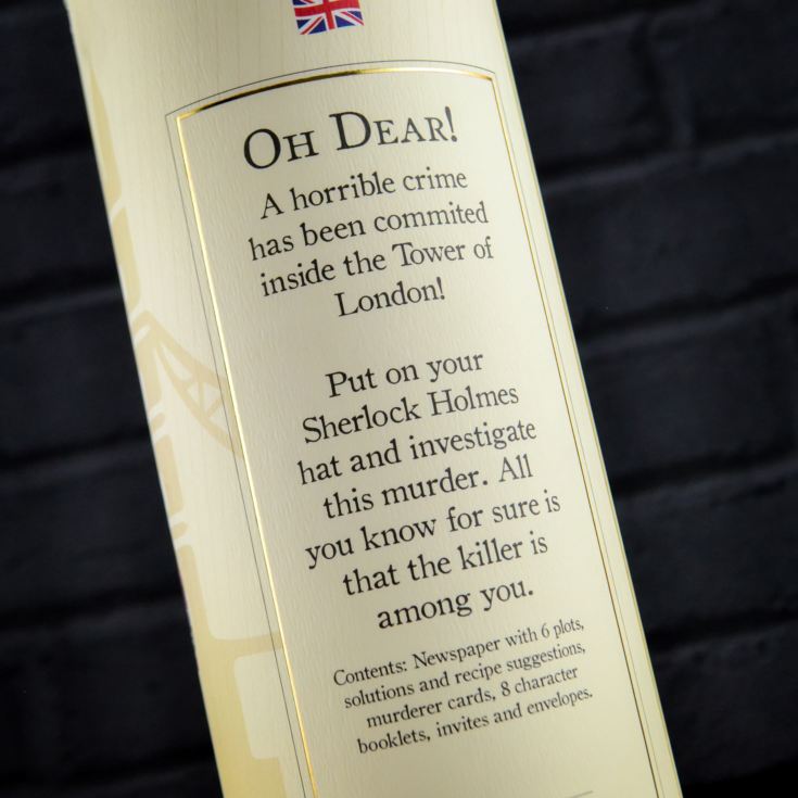 Tower of London Complete Murder Mystery in Whiskey Gift Box product image