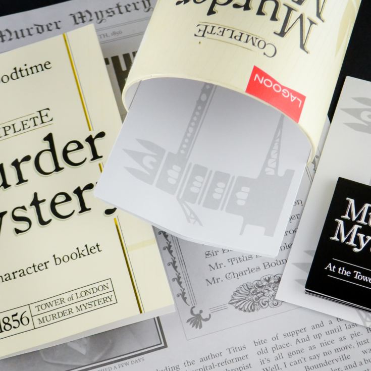 Tower of London Complete Murder Mystery in Whiskey Gift Box product image
