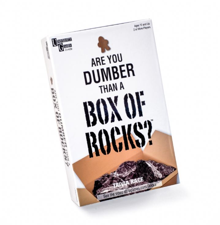 Dumber than a  Box of Rocks Game product image