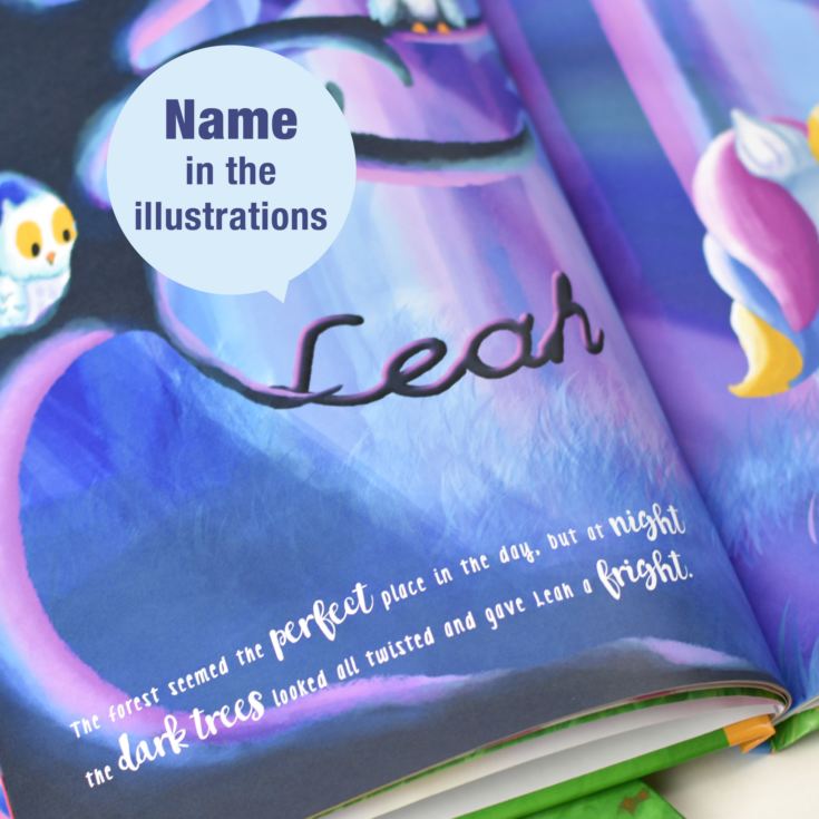 Personalised Unicorn Adventure Childrens Story Book product image