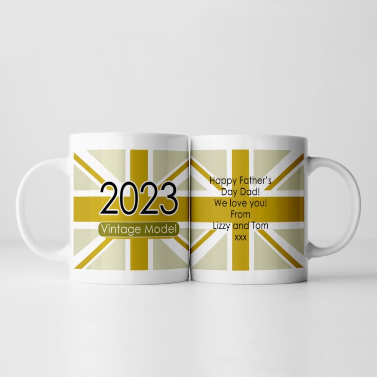 Union Jack Vintage Year Mug product image