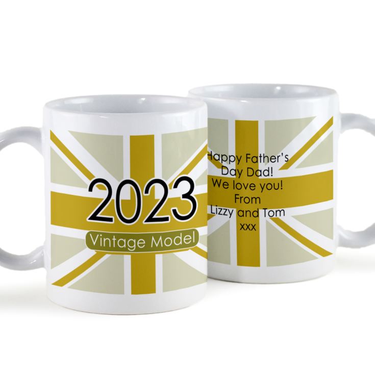 Union Jack Vintage Year Mug product image