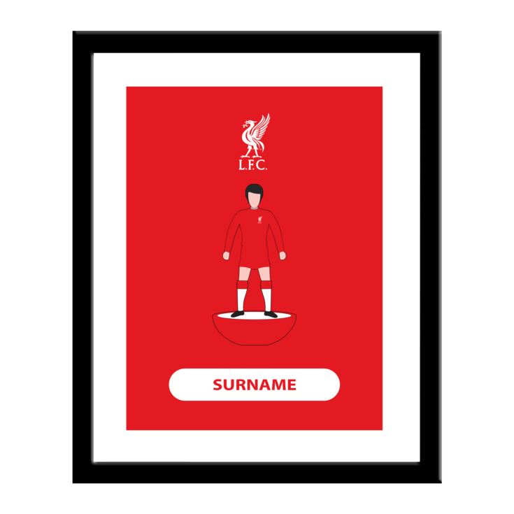 Personalised Liverpool FC Player Figure Print product image