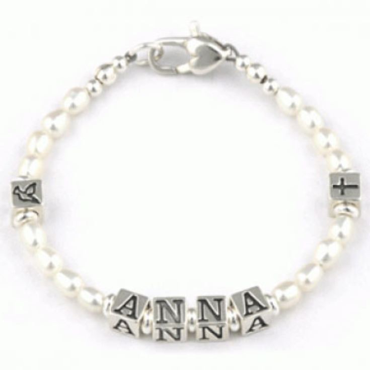 Personalised Baptism Bracelet The Gift Experience