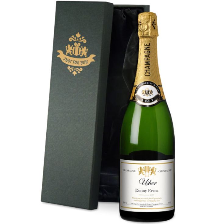 Usher Personalised Champagne product image