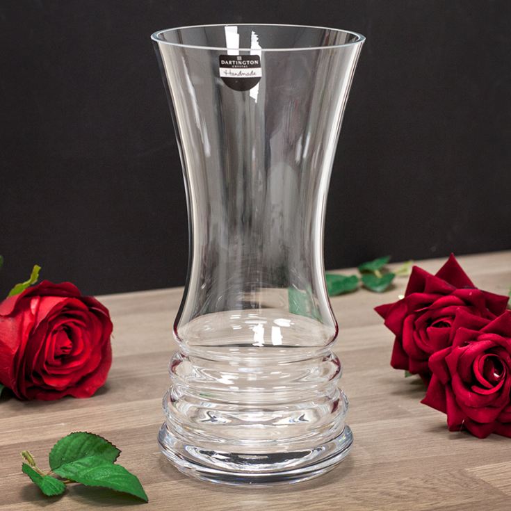 Dartington Glass Personalised Wibble Bunch Vase The Gift Experience