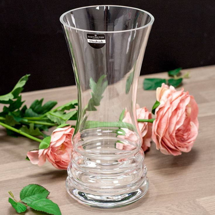 Dartington Glass Personalised Wibble Bunch Vase The Gift Experience