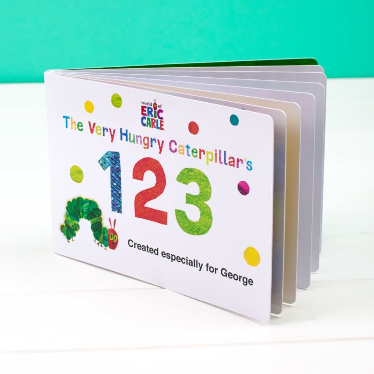 Personalised Very Hungry Caterpillar Board Book - 123 product image