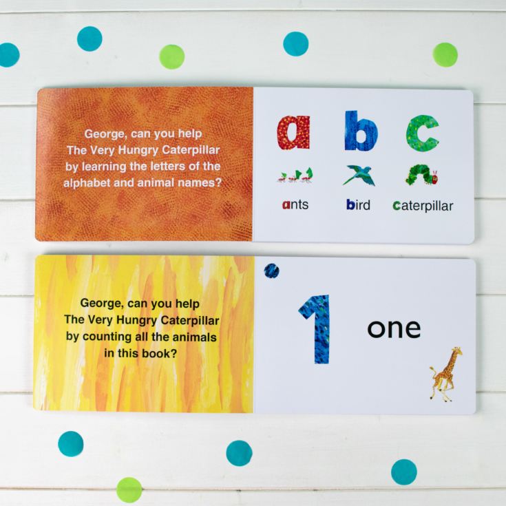 Personalised Very Hungry Catepillar Board Books Dual Box-Set product image