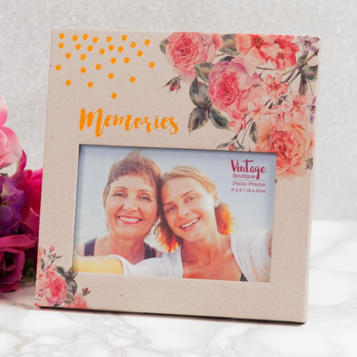 Vintage Boutique Paperwrap Memories Photo Frame 6 x 4 product image