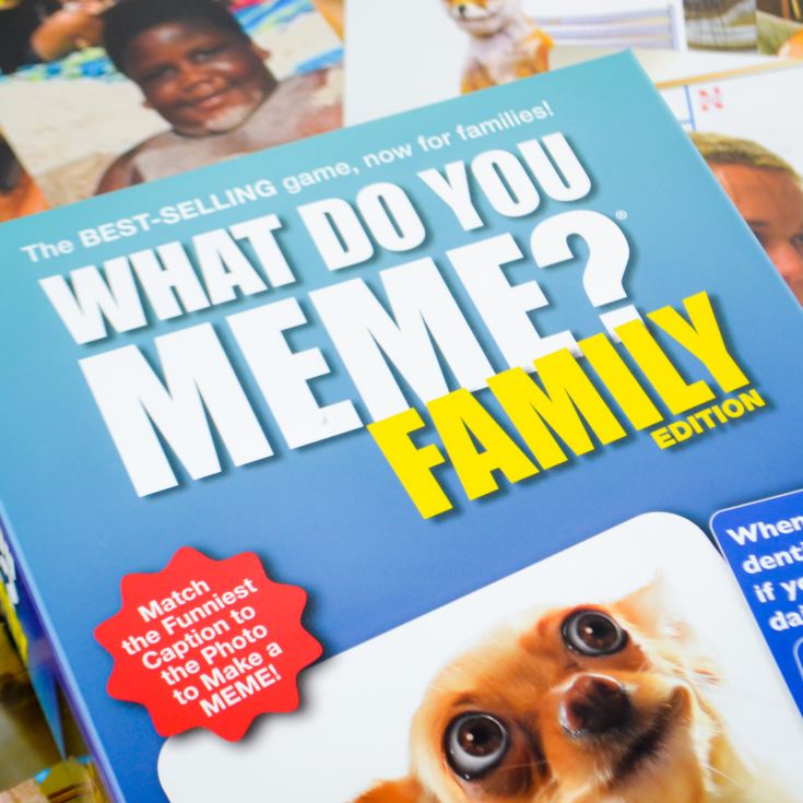 What Do You Meme? Family Edition - The Hilarious Family Card Game for Meme  Lovers